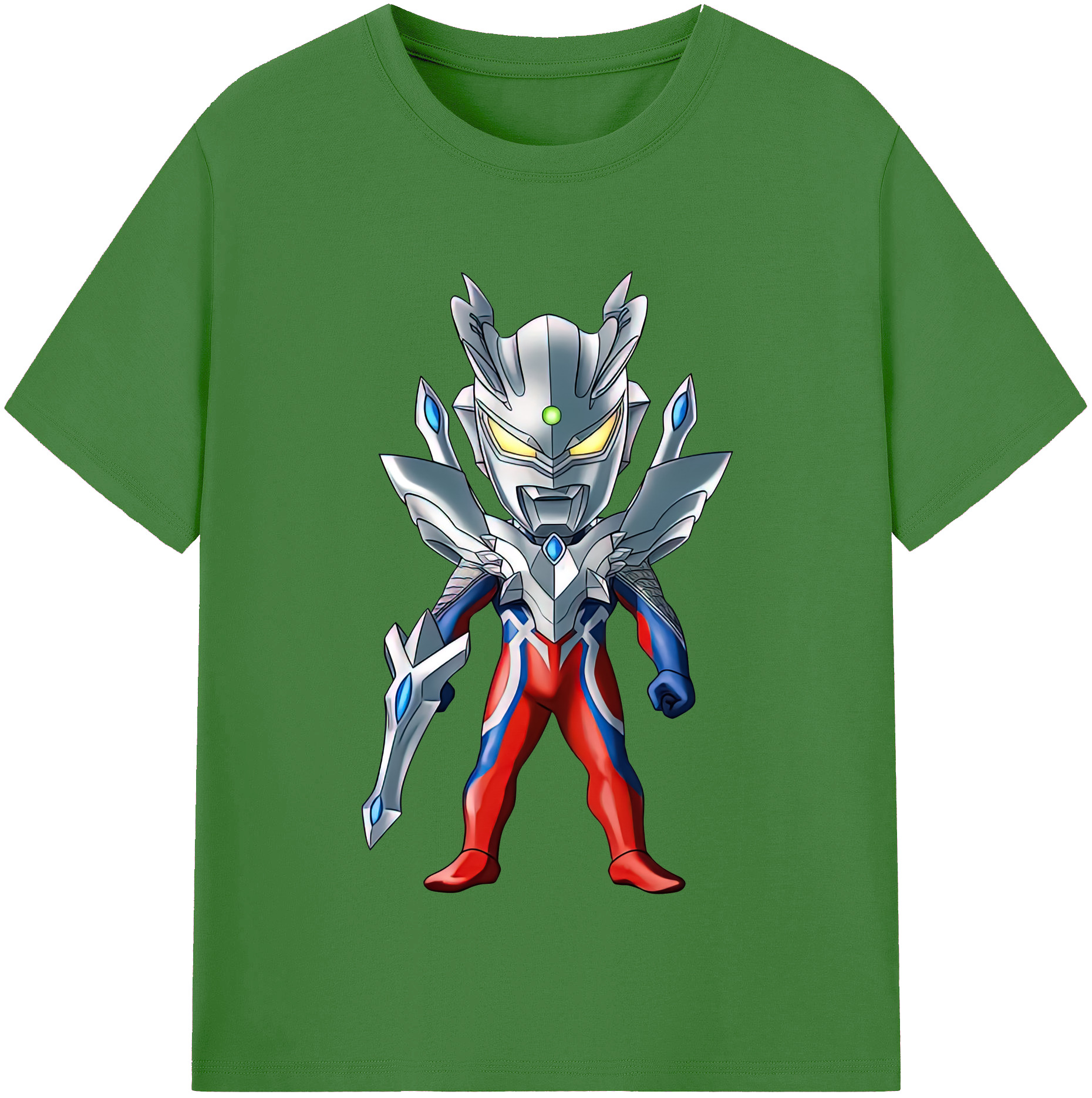 （画像用） ウルトラマン Ultraman レディースカジュアルプリントTシャツ（綿100％）